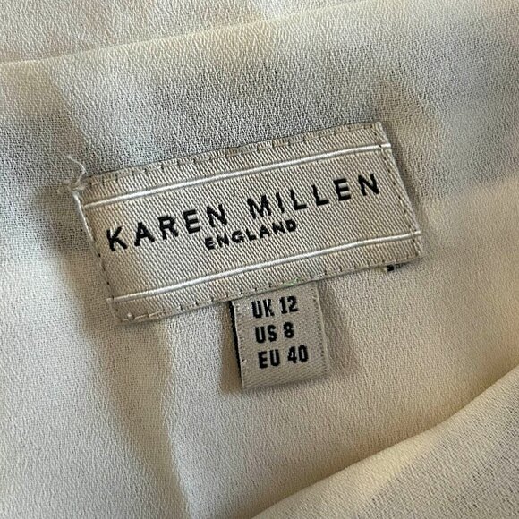 Karen Millen Embroidered Silk Dress ASO Taylor Swift - Picture 5 of 8